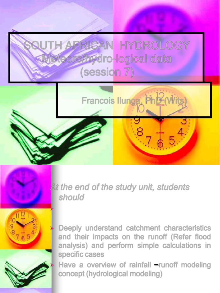 Hydrology Session 7 | PDF | Drainage Basin | Surface Runoff