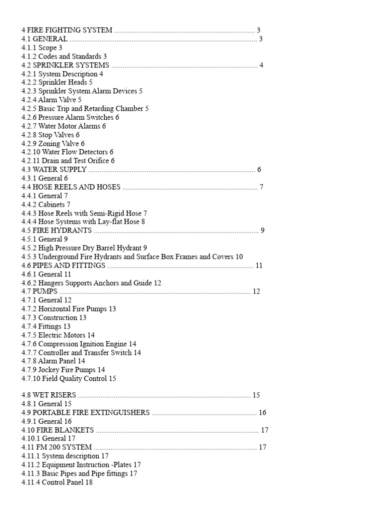 Fire Fighting Systems in Qatar | PDF | Fire Sprinkler System | Pump