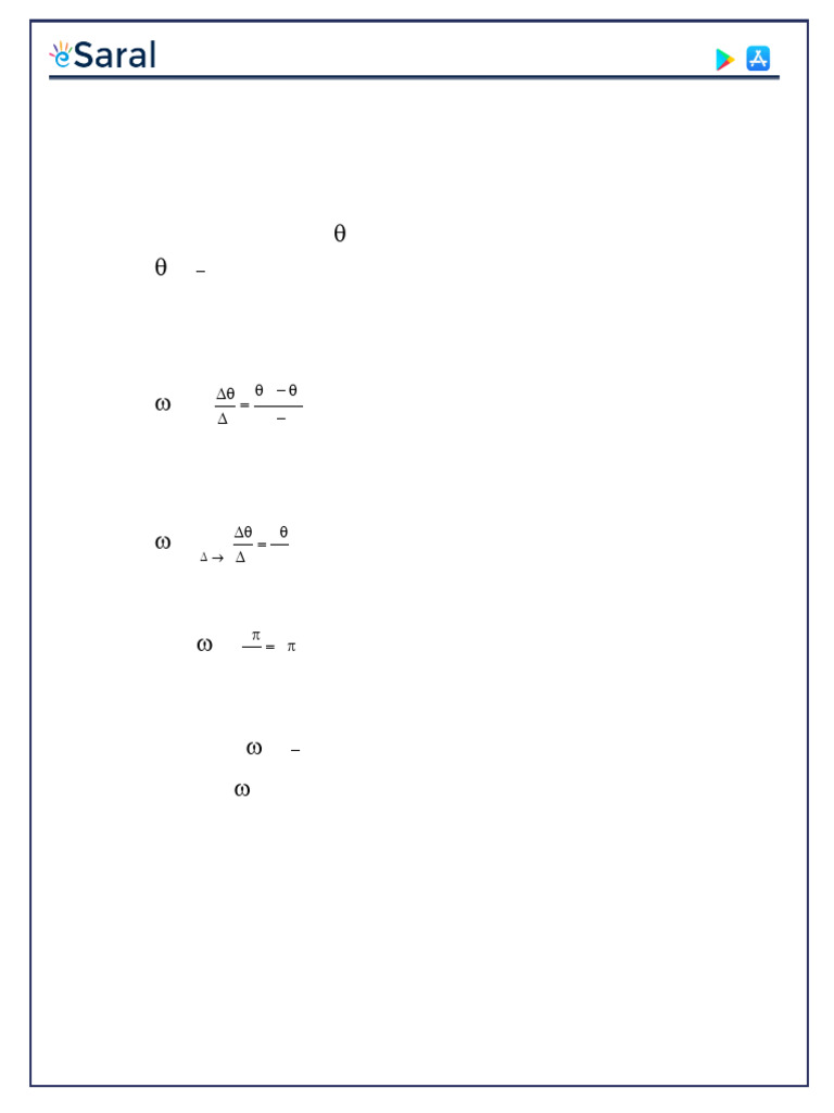JEE Main Rotational Motion Revision Notes Free PDF Download | PDF ...