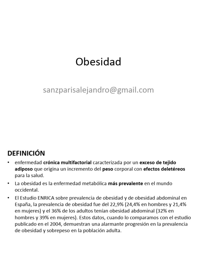 Obesidad | PDF | Obesidad | Pérdida de peso