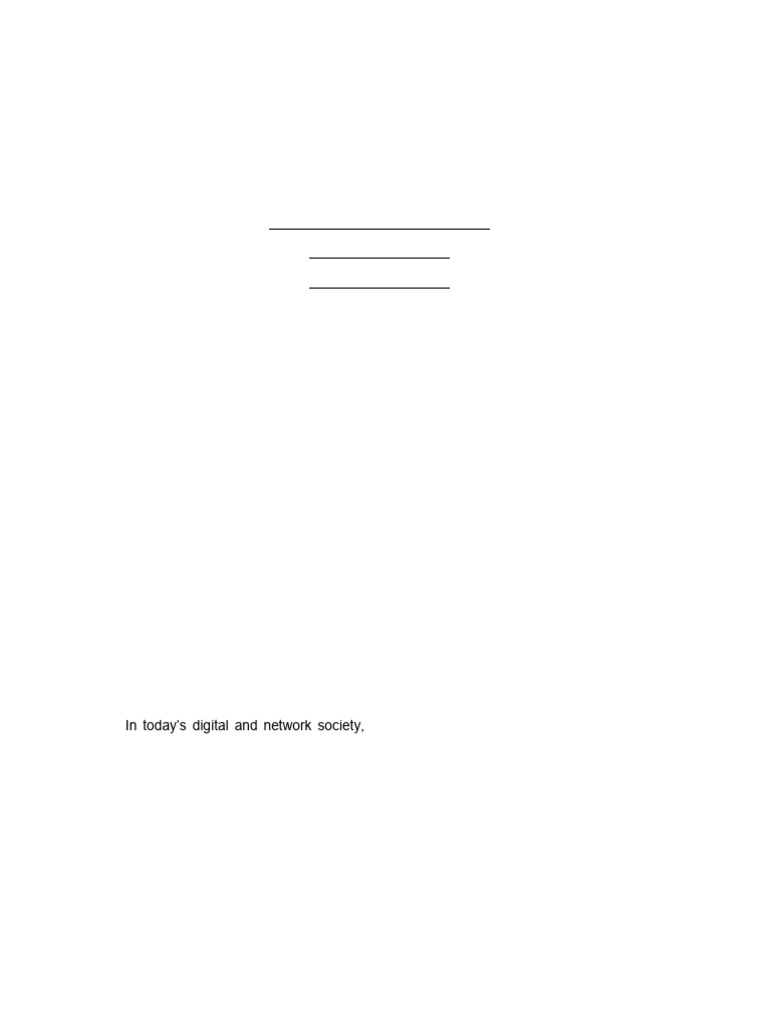 Technology Gap Examples