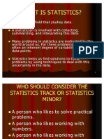 Statistics and Careers