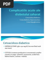 Complicatiile Acute Ale Diabetului Zaharat Corectat