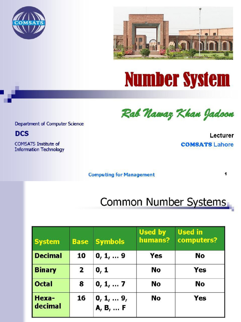 Final 1 - Number System-1 | PDF