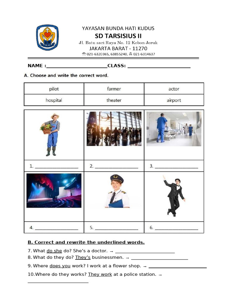Grade 1 Worksheet | PDF