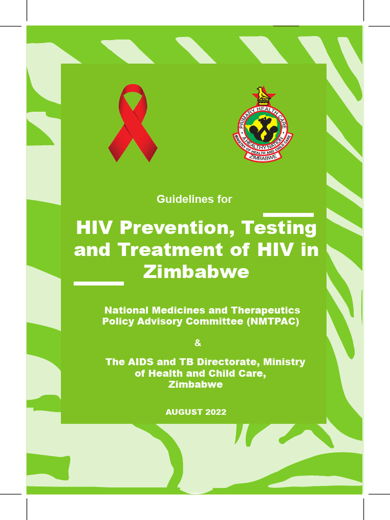 Zimbabwe HIV Guidelines 2022 | PDF | Management Of Hiv/Aids | Hiv/Aids