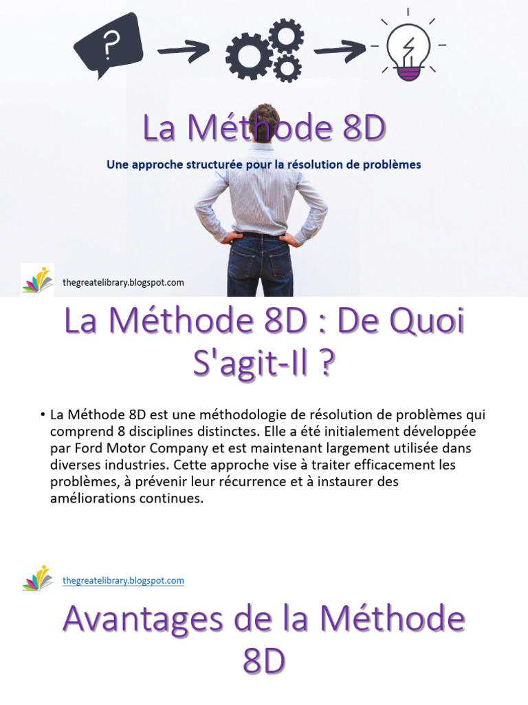 Méthode 8D : Résolution de Problèmes Efficace | PDF