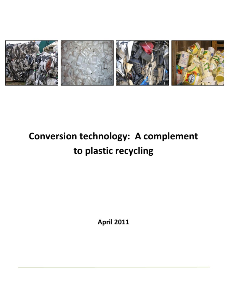 Plastic-to-Fuel Conversion Technologies | PDF | Recycling | Pyrolysis