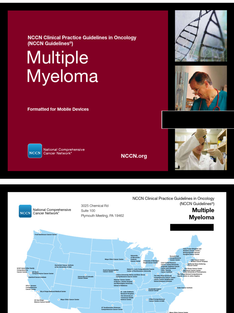 Myeloma Print | PDF | Multiple Myeloma | Medical Specialties