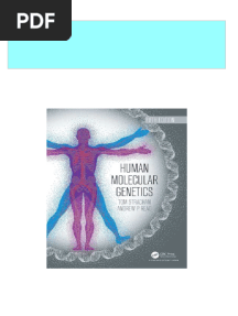 Human Molecular Genetics 5th Edition Strachan Ebook All Chapters PDF
