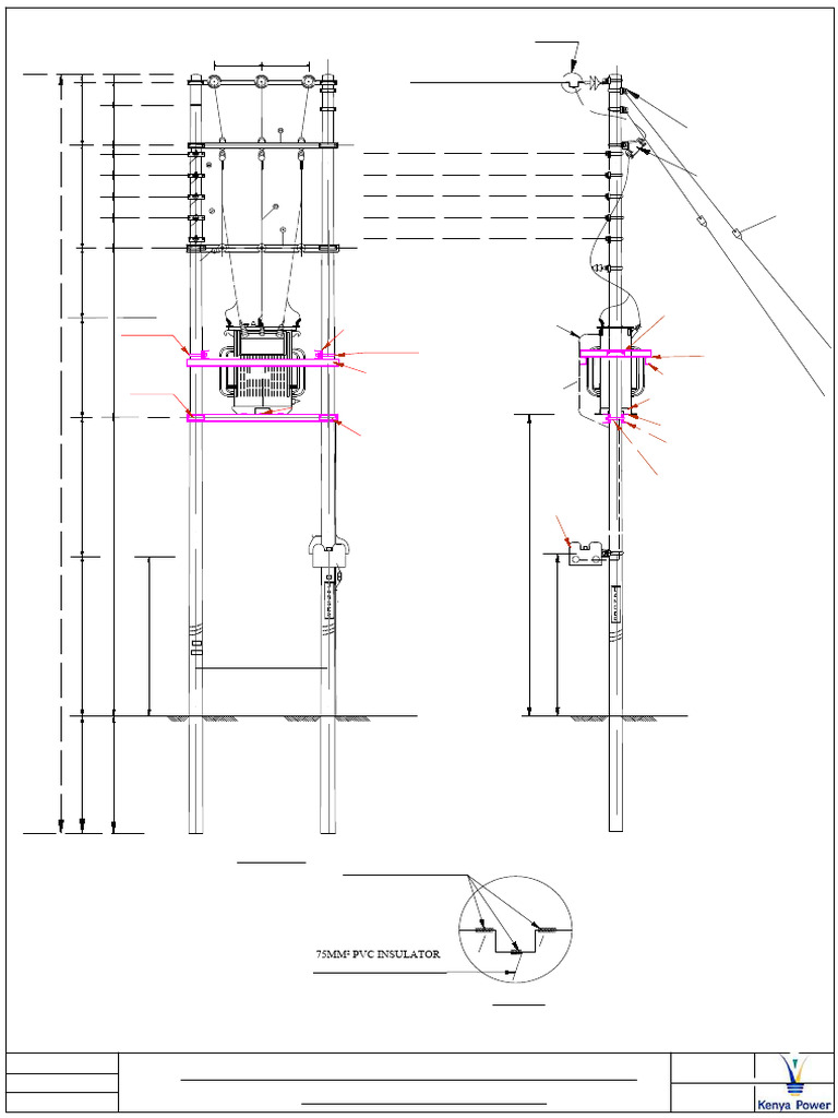H-Pole Mounted Substation Design Details | PDF | Electrical Engineering ...