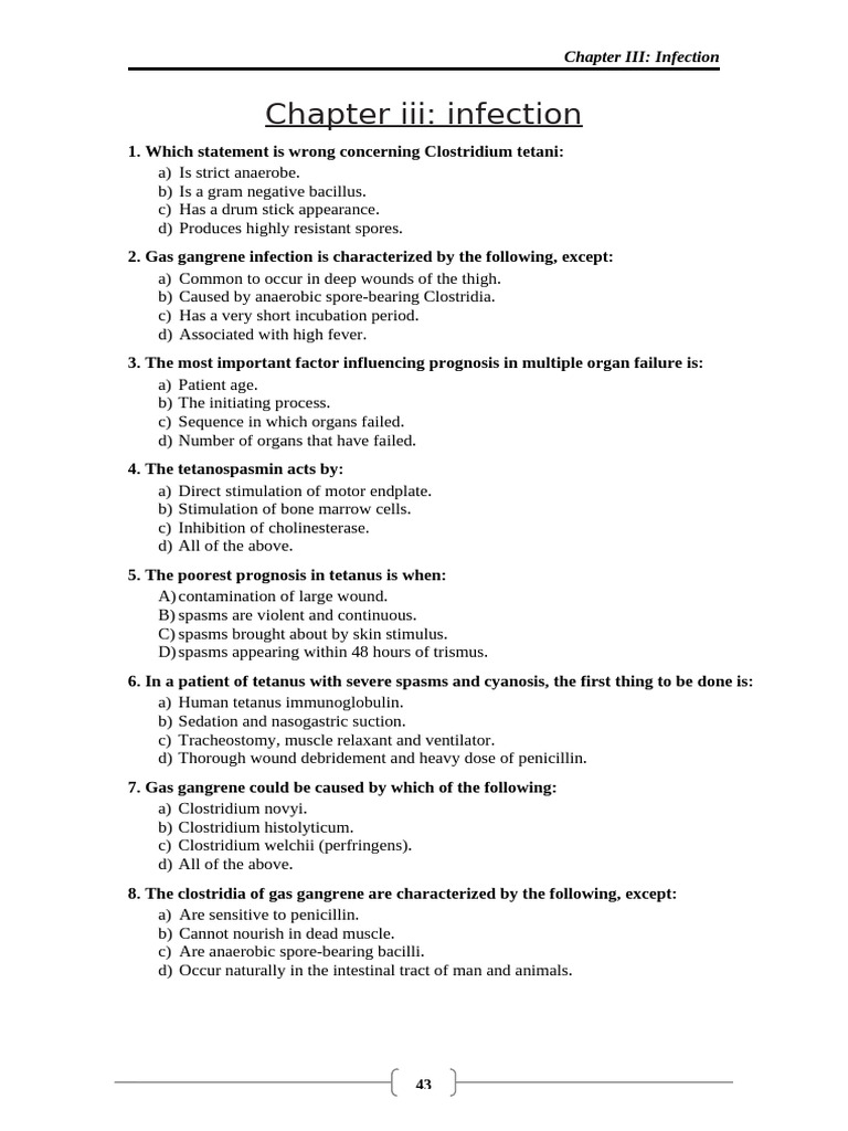 3 Infection Pdf Microbiology Diseases And Disorders