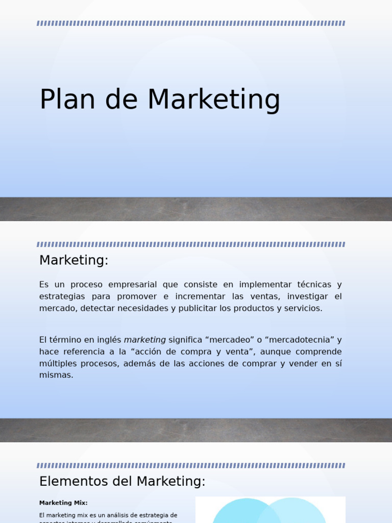 Estrategias Clave del Plan de Marketing | PDF | Marketing | Producto ...