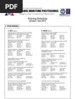 Download Tacloban Master Training Schedule January-June 2012 for Web New Format by Zantee Fariq Adlawan SN79712821 doc pdf