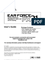 PX21 User Guide
