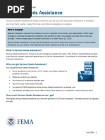 FEMA Personal Property Assistance Guide | PDF | Federal Emergency ...