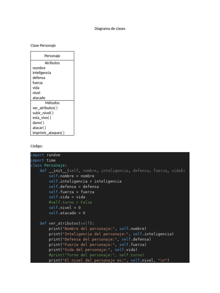 Clase Personaje y Futbolista en Python | PDF | Asociación de Futbol