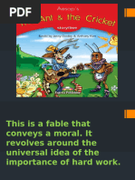 The Ant and the Grasshopper Fable | PDF