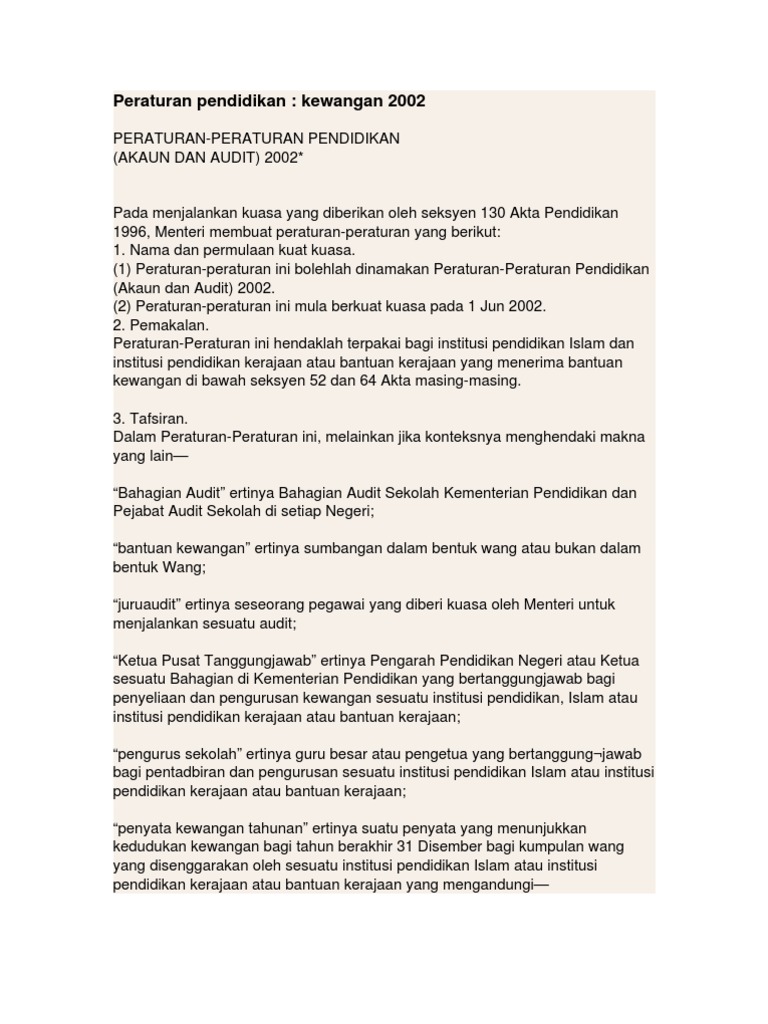 Akaun Dan Audit 2002 Pdf