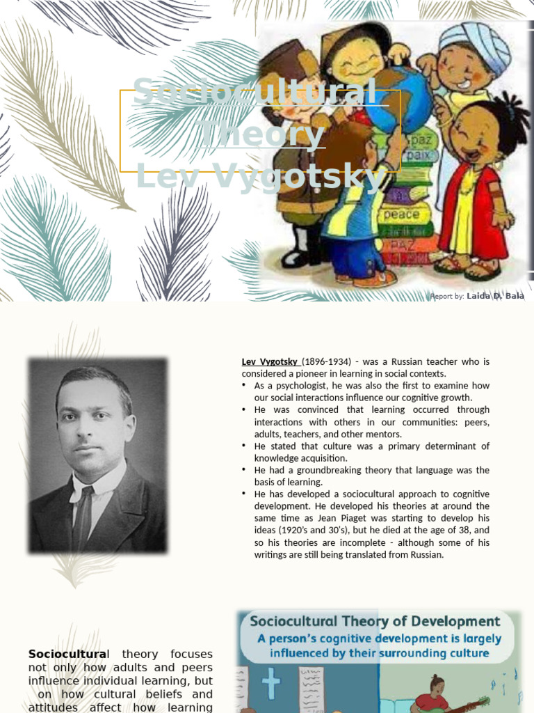 Vygotsky's Sociocultural Theory Explained | PDF | Cognition | Behavior ...