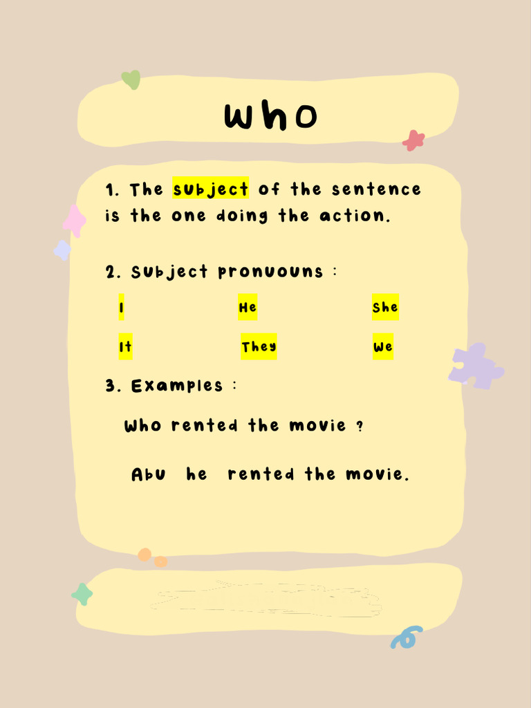 Who VS Whom | PDF