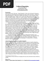 Download Cultural Linguistics Sharifian PDF by Institute for Slovenian Studies of Victoria Inc SN79716088 doc pdf