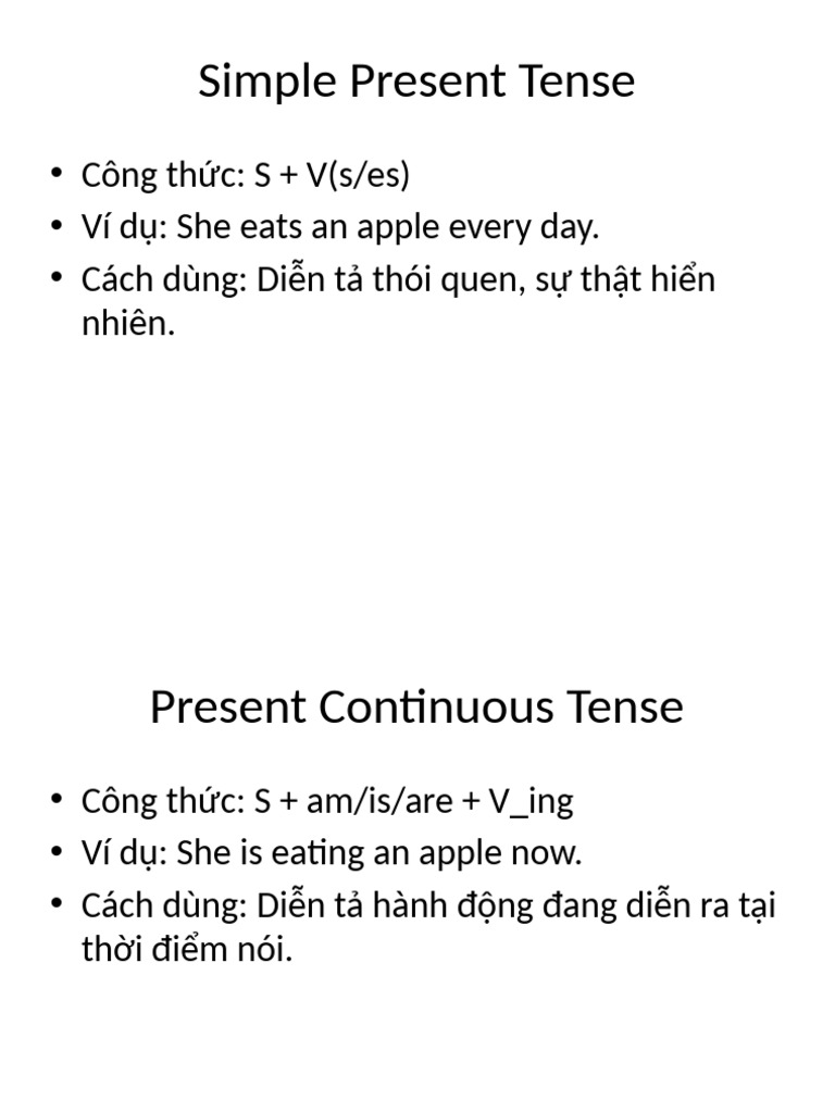 12 Tenses English Lesson With Images v2 | PDF