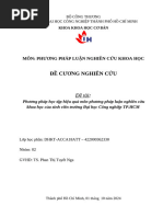 Bìa mẫu IUH | PDF