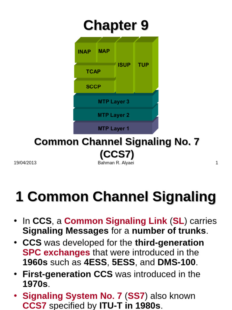 TN Lecture9 | PDF | Networking Standards | Communications Protocols