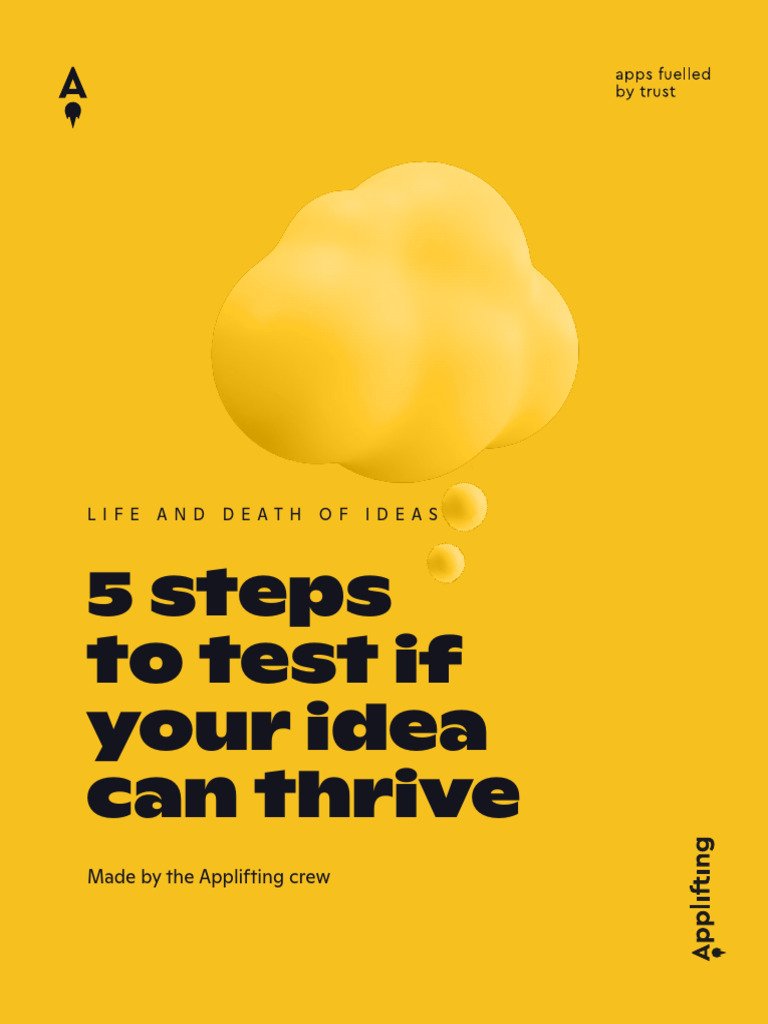 Validate Your Business Idea in 5 Steps | PDF | Lean Startup