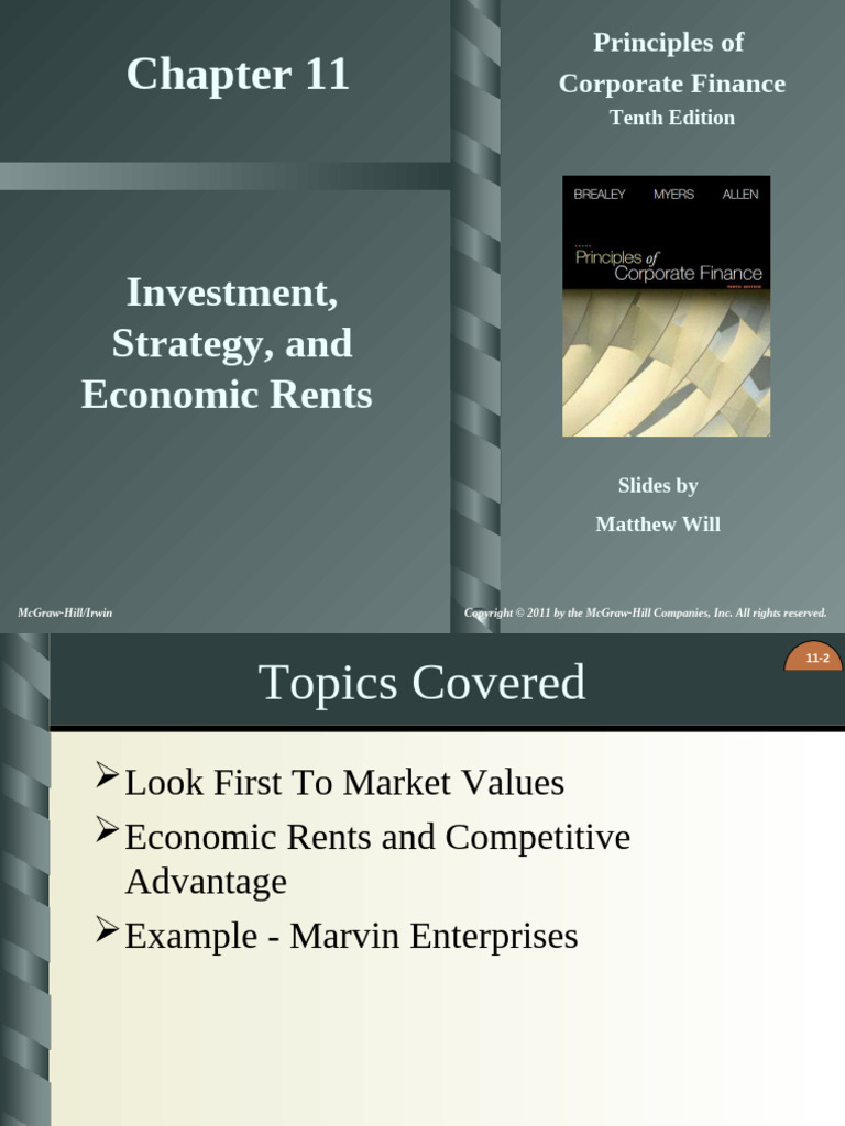 Chap 011 | PDF | Net Present Value | Business
