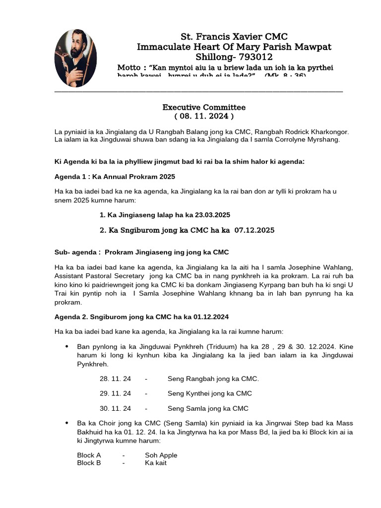 Executive Committee | PDF