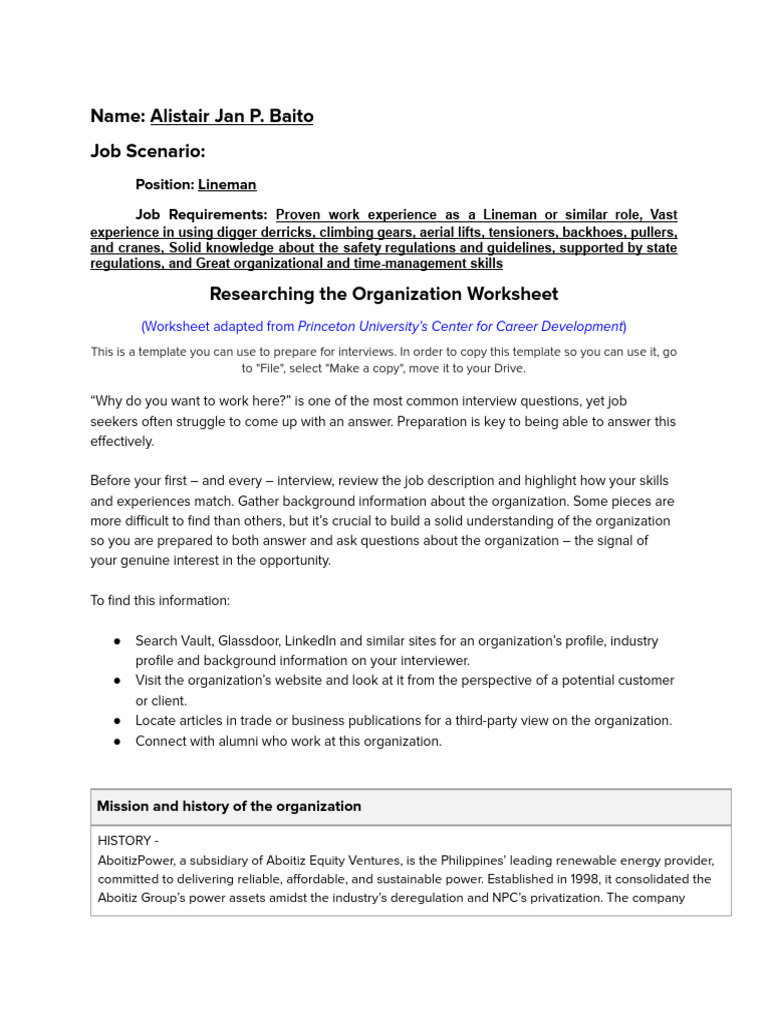 Lineman Interview Prep Guide | PDF | Electrification | Sustainability