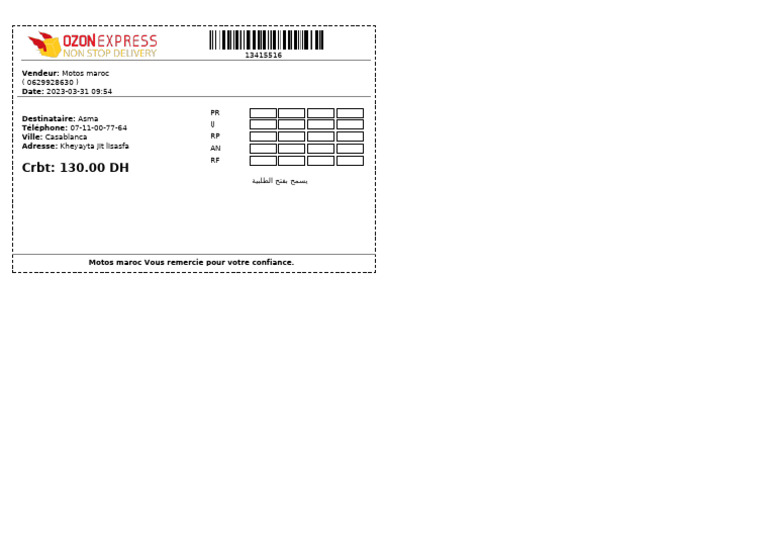 Httpsclient ozonlivraison mapdf delivery note ticketsdn ref bl 310323