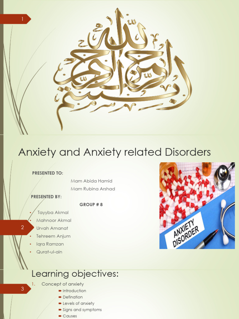 Understanding Anxiety Disorders and Care | PDF | Phobia | Anxiety