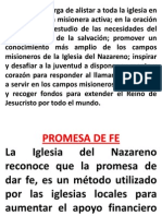 Promesa de Fe