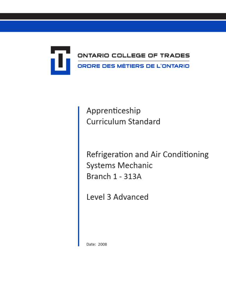 Apprenticeship Cirriculum Standard Level 3 Advanced | PDF | Air ...