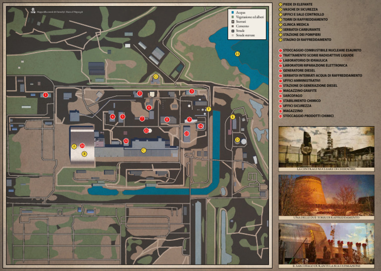 Mappa Centrale Chernobyl | PDF