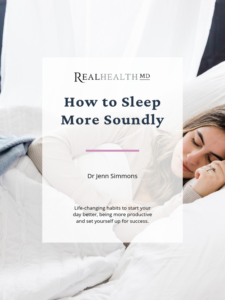 Improve Sleep for Better Health Tips | PDF | Sleep | Circadian Rhythm