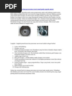 Download Cara Pemeriksaan Dan Perawatan Rem Tromol Pada Sepeda Motor by Risko Nofan SN79722930 doc pdf