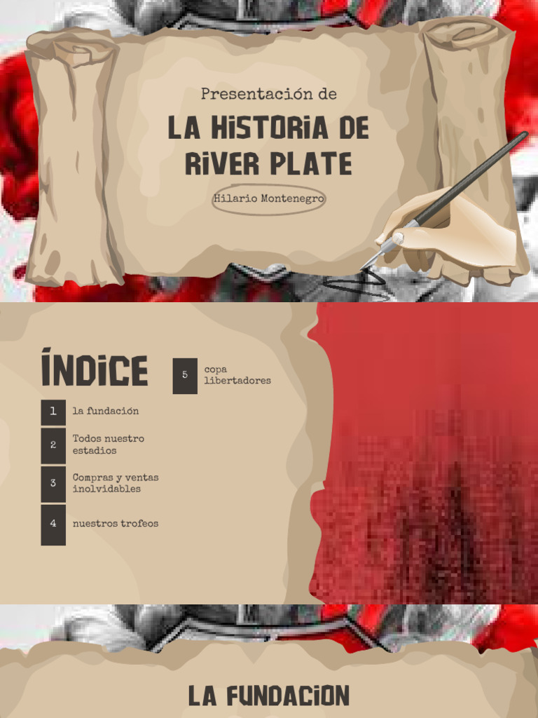 Historia de River Plate: Fundaciones y Títulos | PDF | Asociación de ...