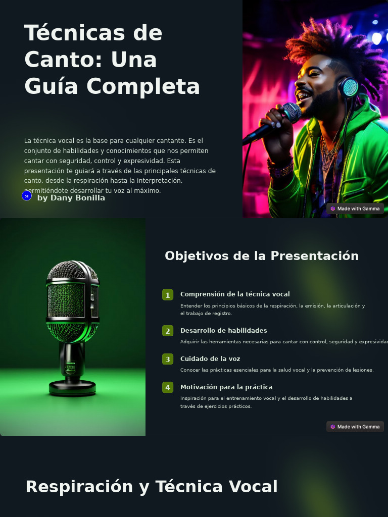 Tecnicas de Canto Una Guia Completa | PDF | Canto