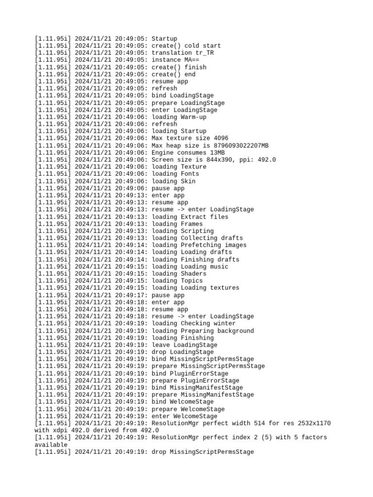 Log | PDF | Computing | Software