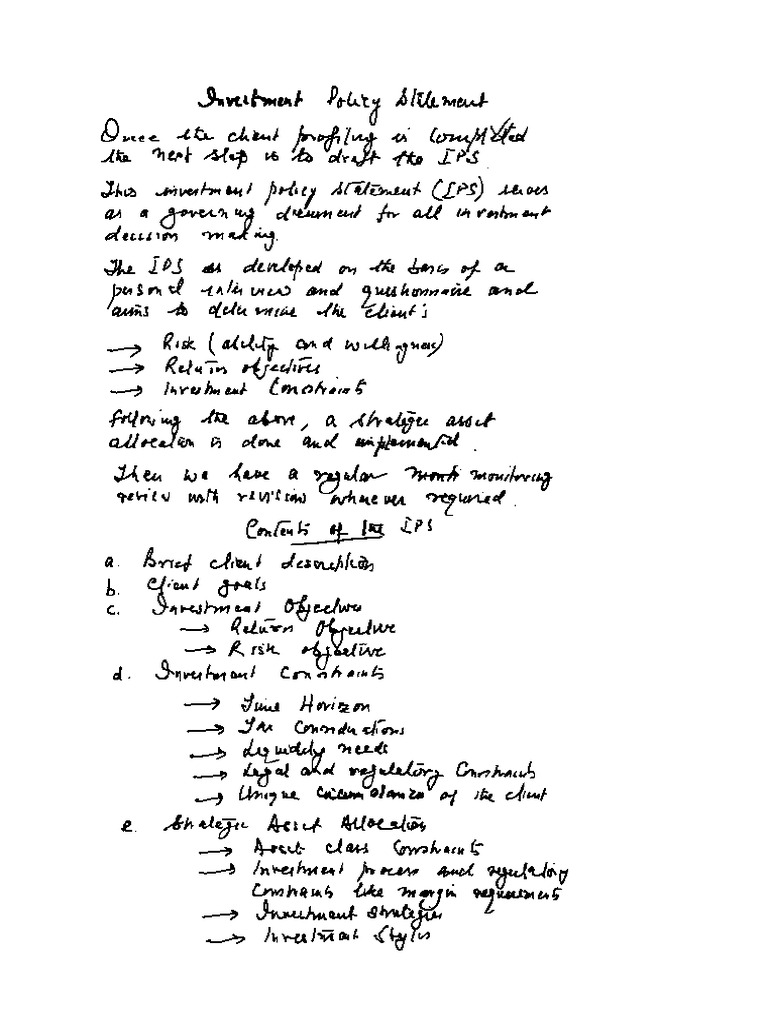 WM 03 Ips Notes | PDF