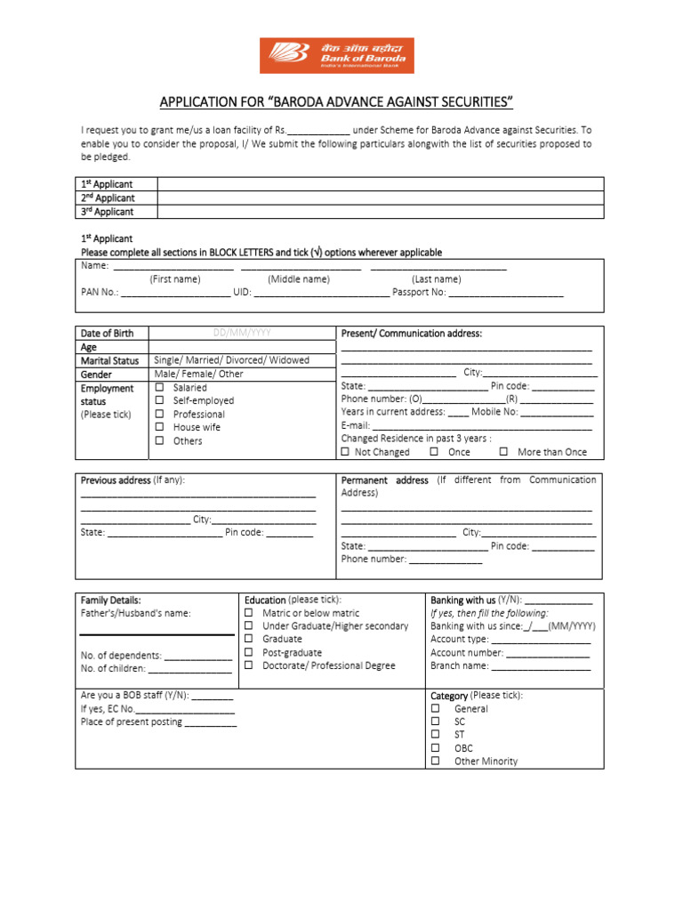 LAS Application Form 11-06-2020 | PDF | Banks | Insurance
