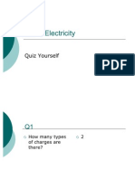 Static Electricity Quiz