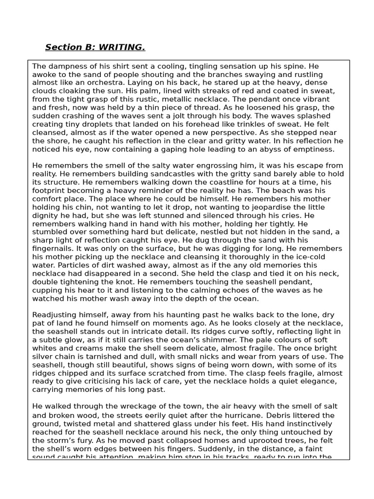 Section B | PDF | Necklace