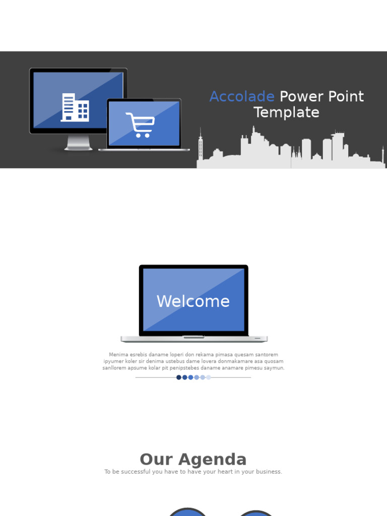 Blue Presentation Template | PDF