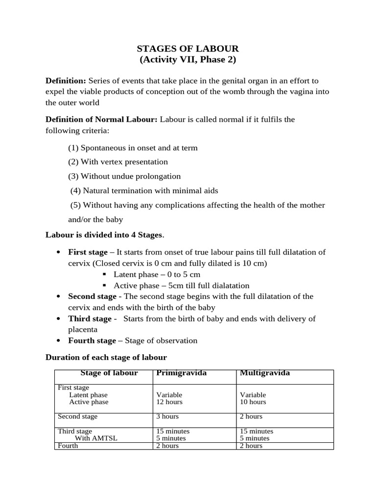 activity-vii-phase-2-stages-of-labour-pdf