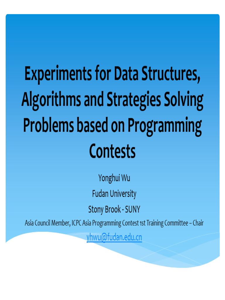 Competitive Coding Experiments And Books Pdf Applied Mathematics